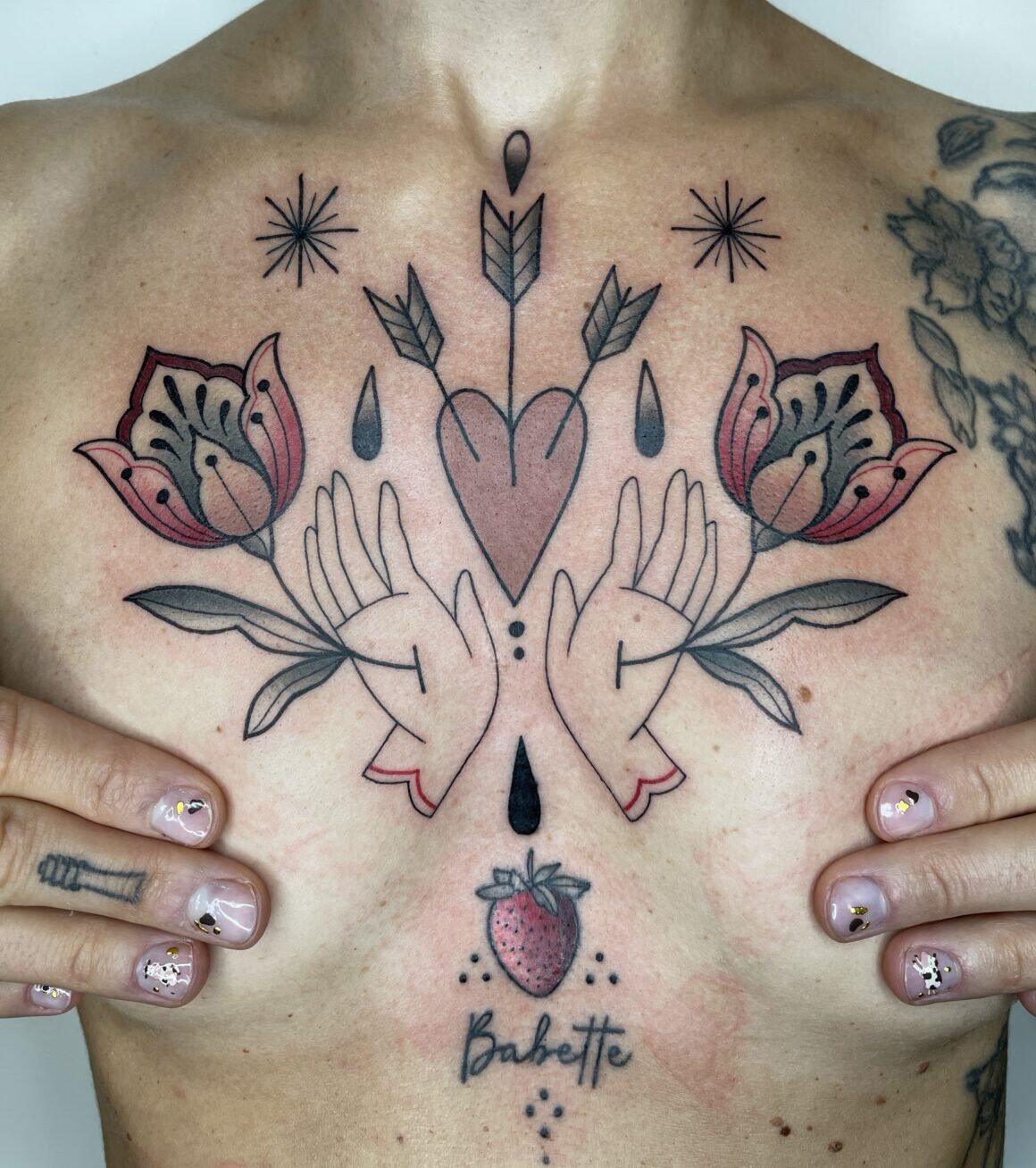 Tattoo by Lucille Ninivaggi, @lucille_roots