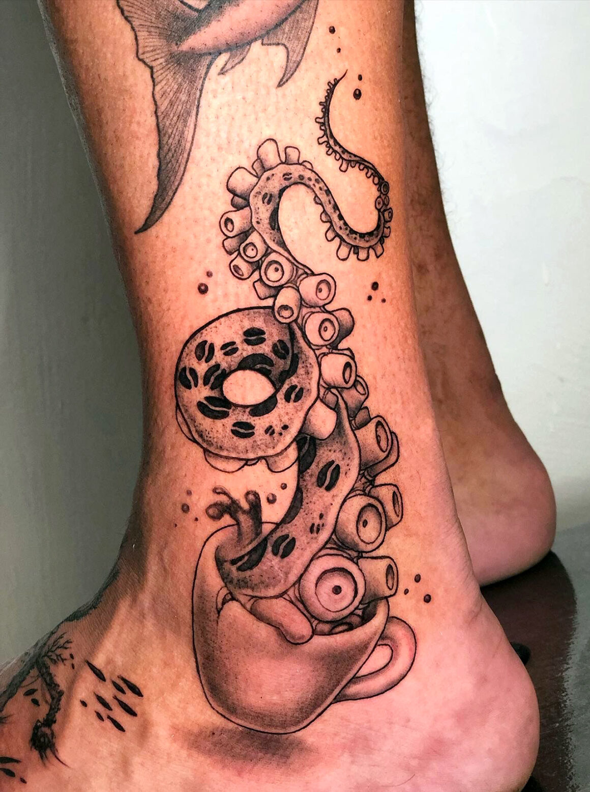 Alino The Tentacle, tattoo, @alinothetentacle