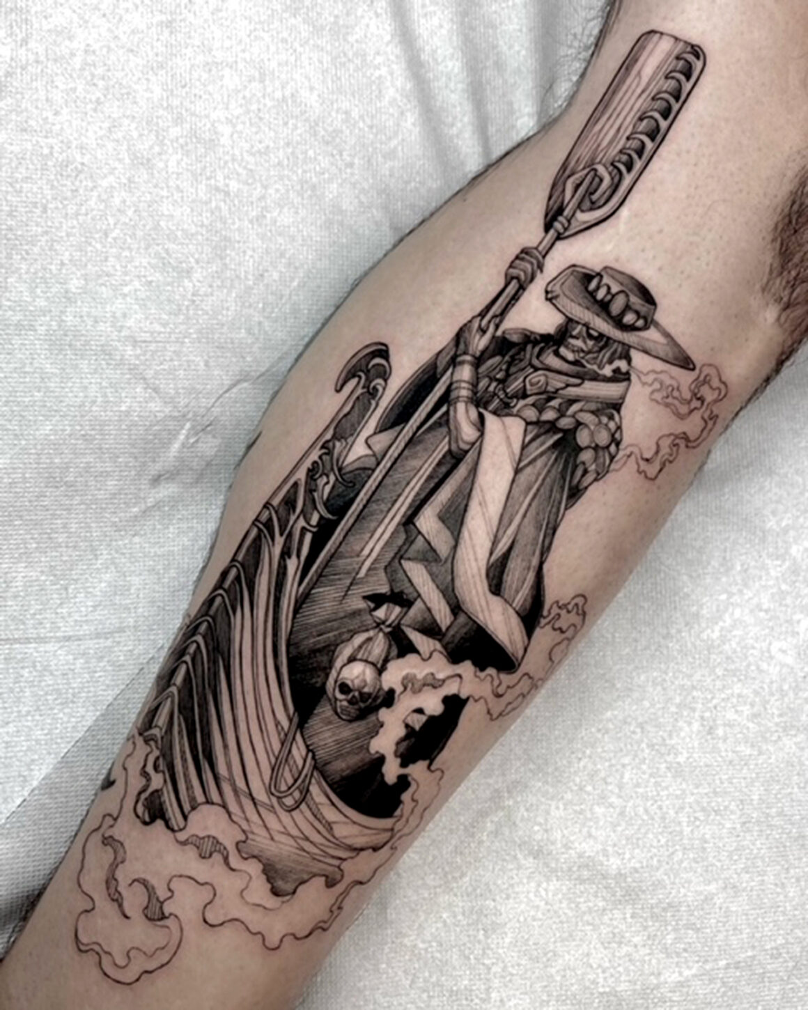 Tatuaggio di Testun tattoo, @nikk_testun