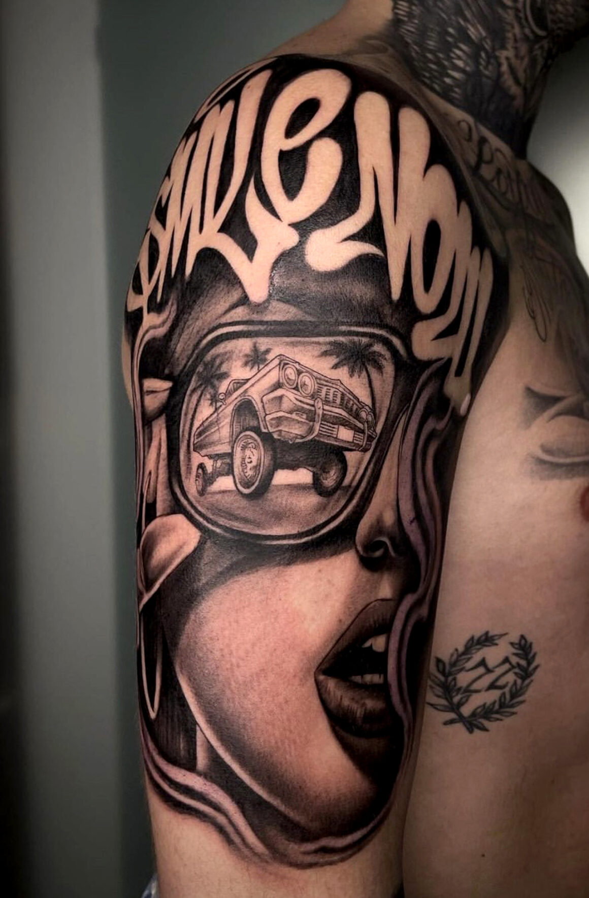Tattoo by Joe Damiano, @joedamianotattoo