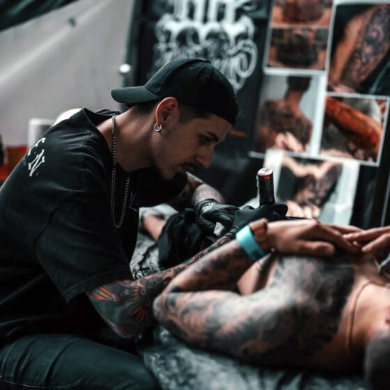 Joe Damiano, tattoo artist, @joedamianotattoo