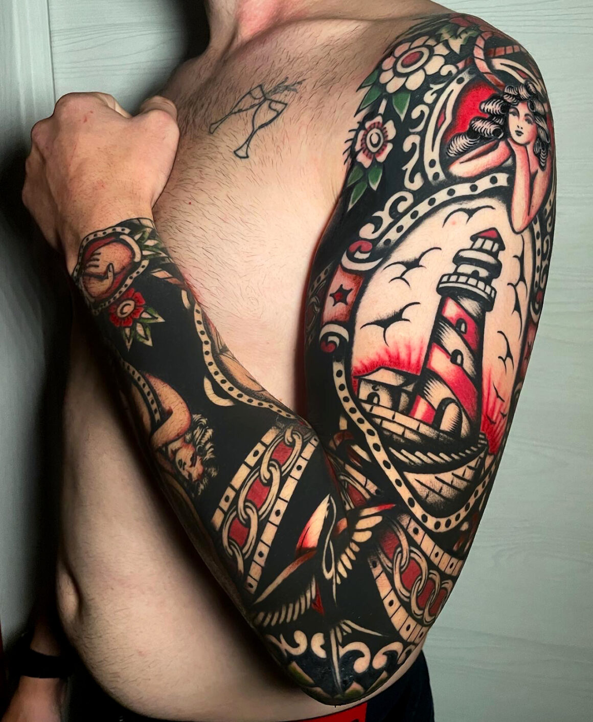 Tattoo by Luca Corda, @cordatattoo