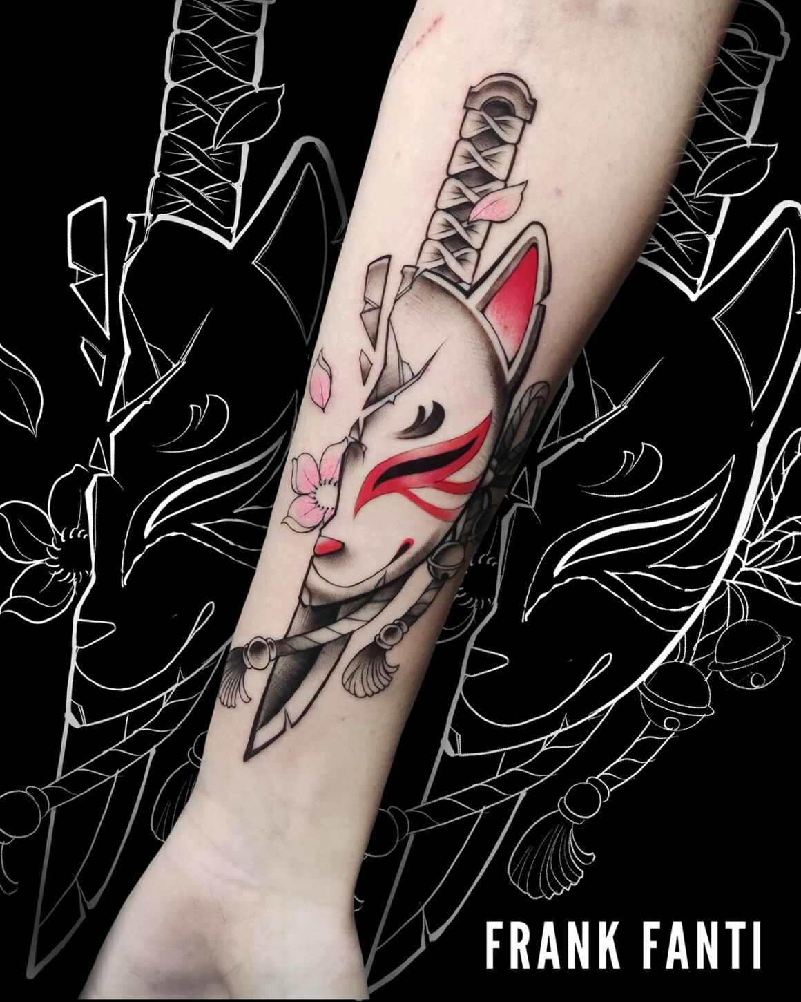 tatuaggio della katana