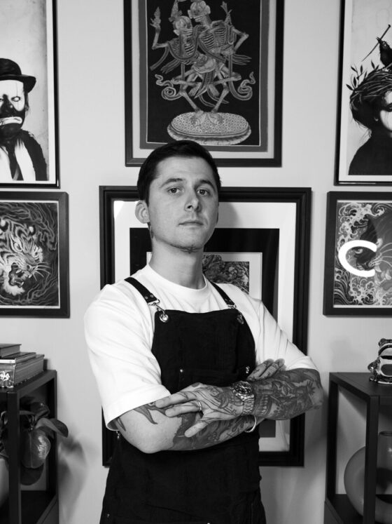 Matteo Karma Damiani, tattoo artist, @m_karma_ttt