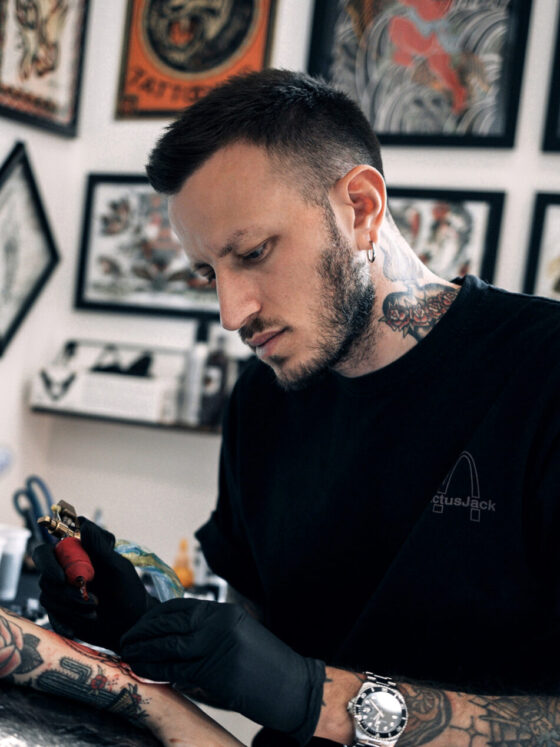 Mattia Giks Esposito, tattoo artist, @mattiaesposito