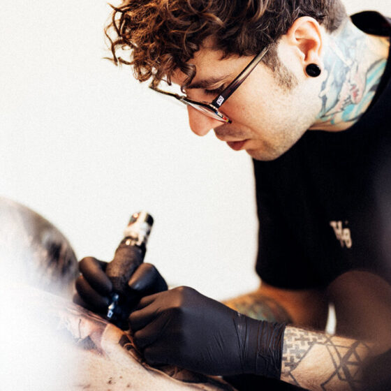 Andrea Brusadin, tattoo artist, @andreabrusadintattoos