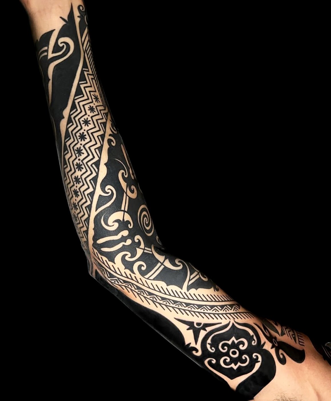 Tattoo by Antonio Agretto, @antonioagrettotribale