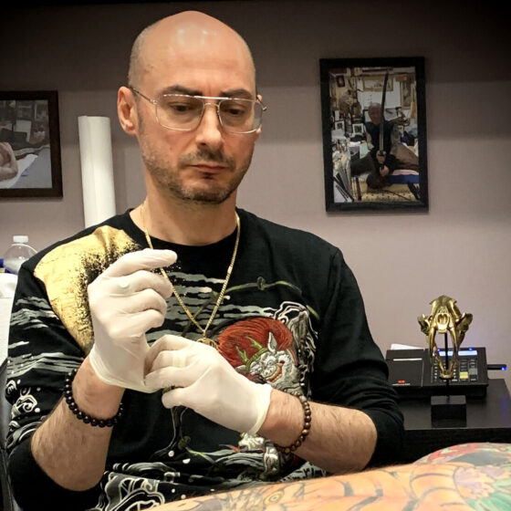 Tattoo artist Enrico Nicoli Horien, @horien_enriconicoli