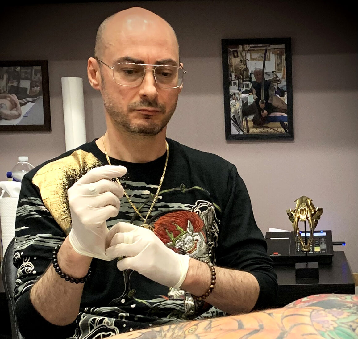 Tattoo artist Enrico Nicoli Horien, @horien_enriconicoli