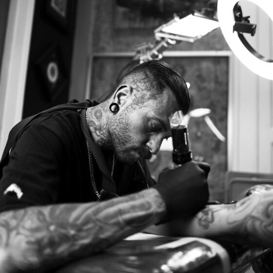Tattoo Artist Mr. Pencil, @mr