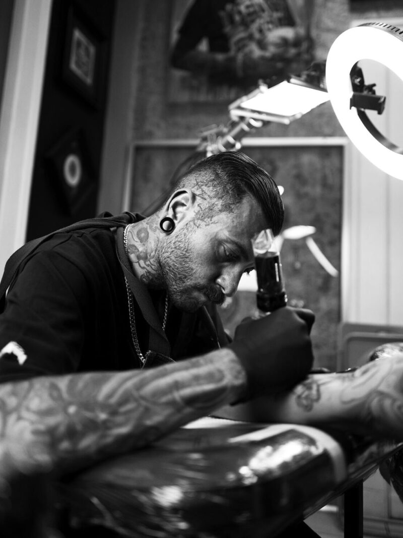 Tattoo Artist Mr. Pencil, @mr