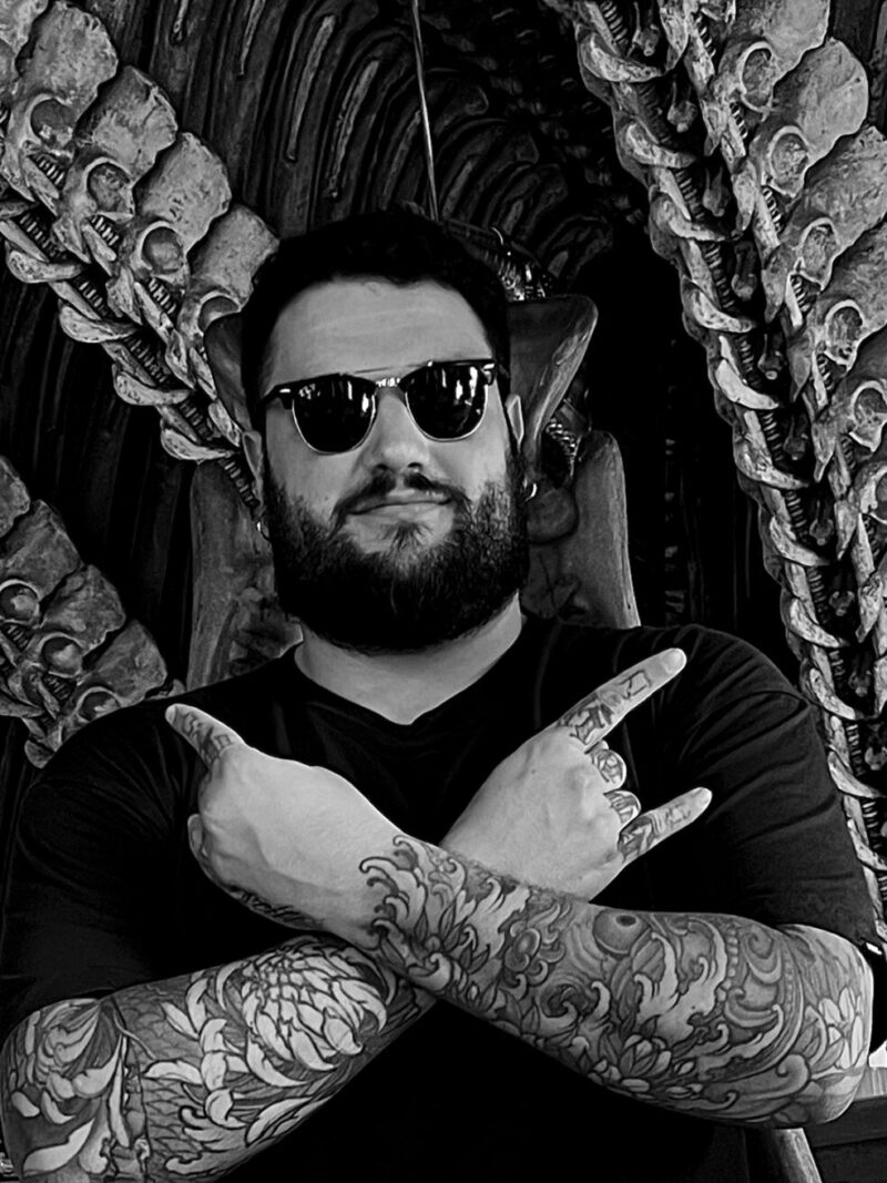 Tattoo artist Gianluca Di Cristofaro, @gdc_tattoo