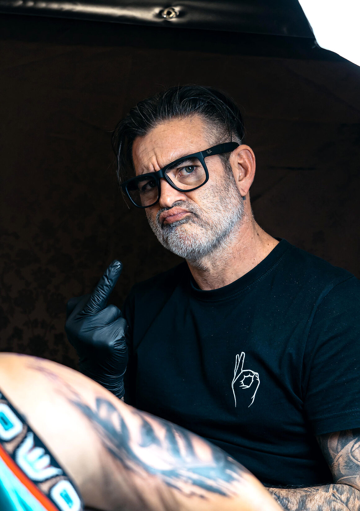 Tattoo artist Ivan Trapiani, @ivantrapiani