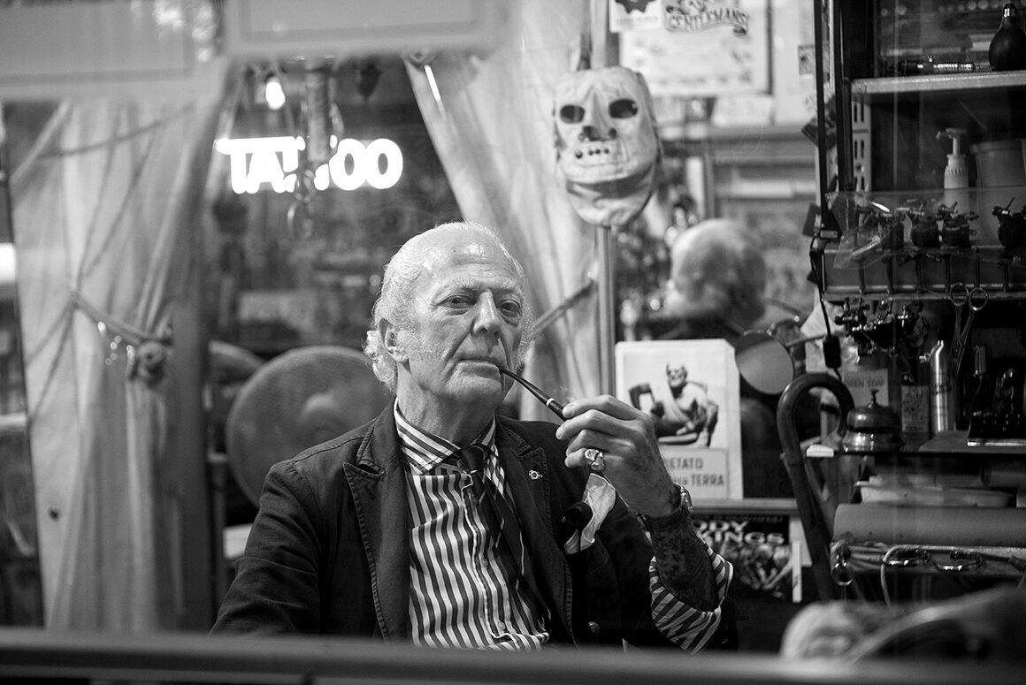 Gian Maurizio Fercioni, ph. by Mario Teli