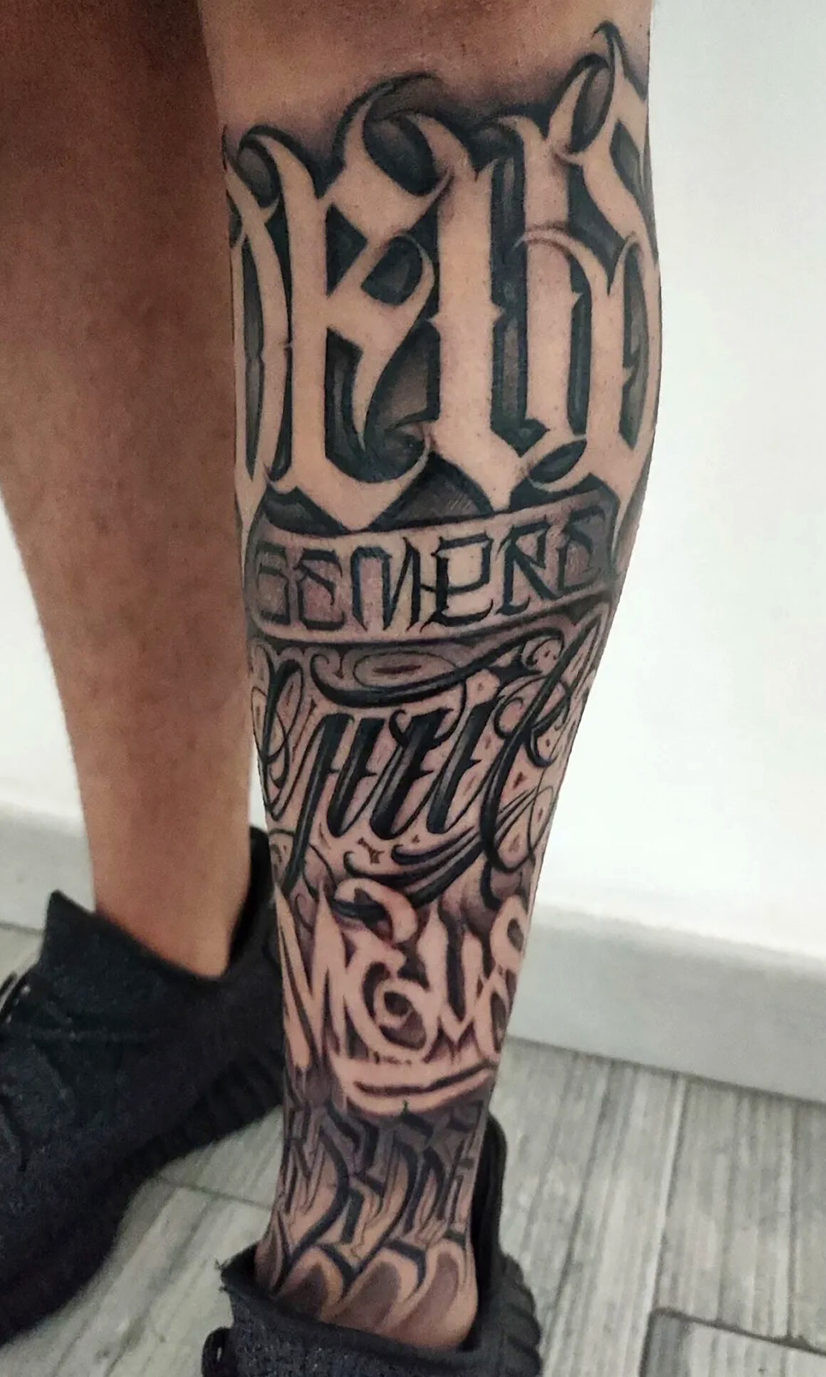 Tattoo by Tony, @letters_tony