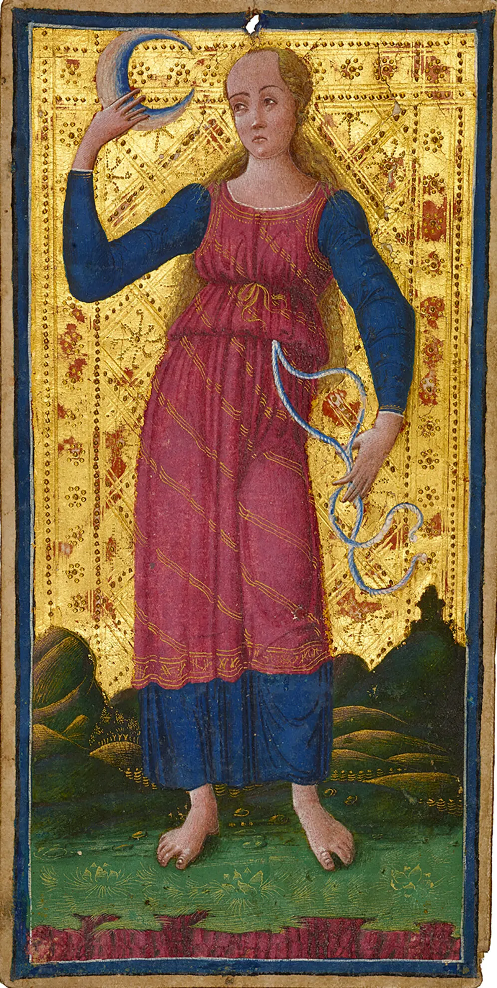 Antonio Cicognara Tarocchi La Luna 1455-1480 Accademia Carrara Bergamo