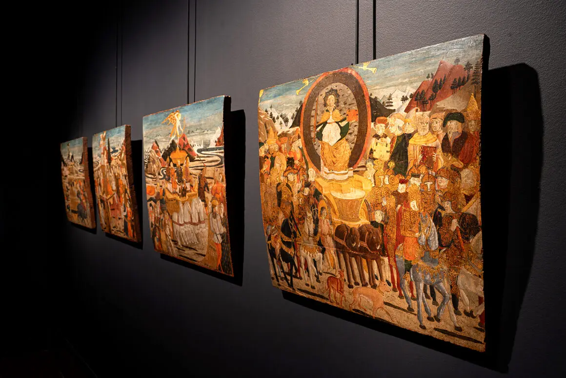 Tarocchi Installation Accademia Carrara 2026 ph. Antonio Cadei