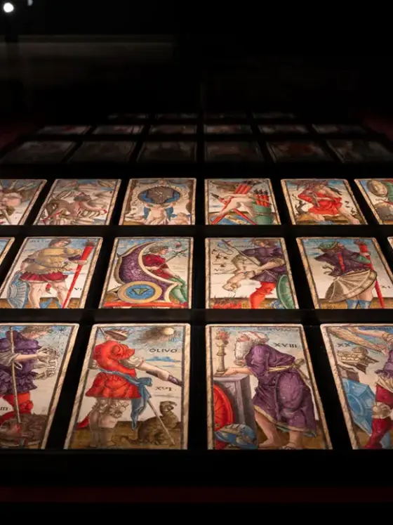 Tarocchi Installation Accademia Carrara 2026 ph. Antonio Cadei