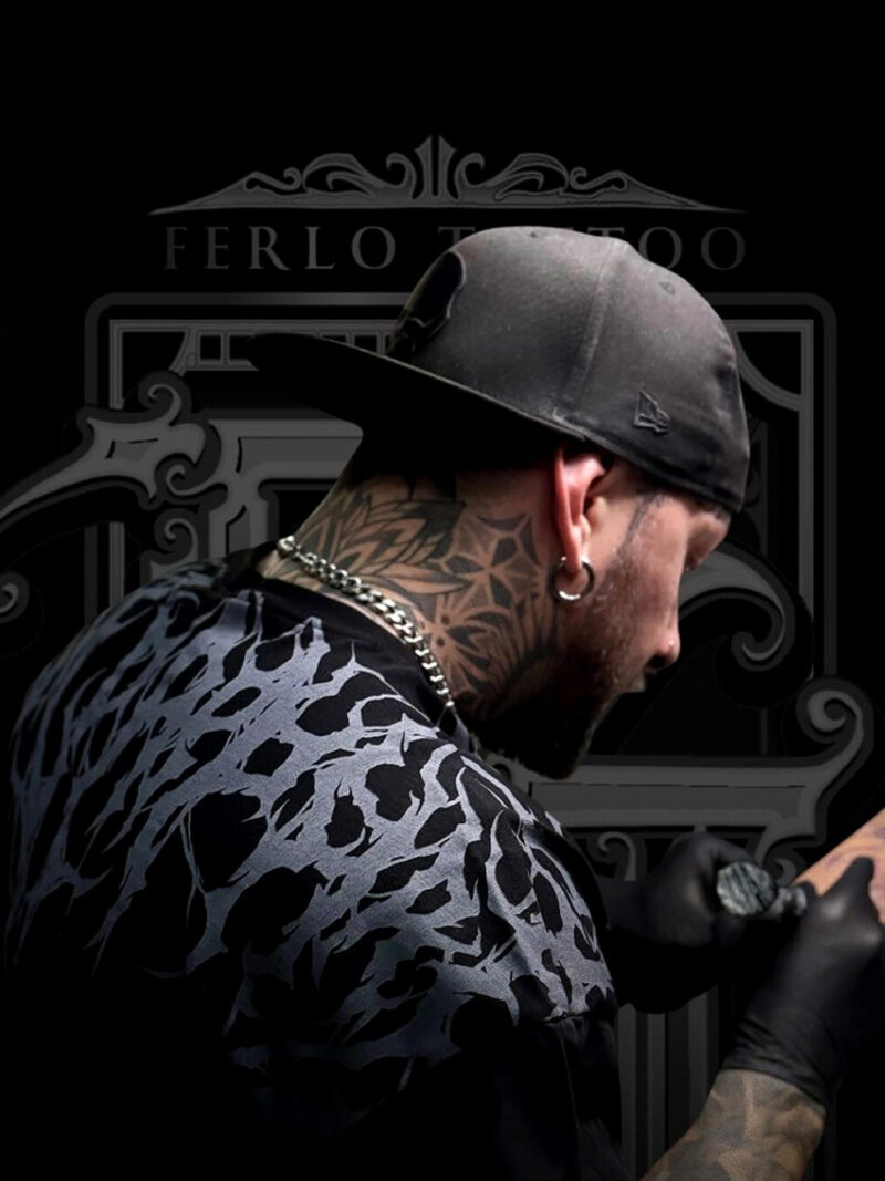 Tattoo artist Davide Ferlo Ferlisi, @ferlotattoo