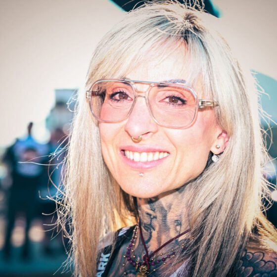 Tattoo artist and painter Claudia Ferrarini, @claudiaferrarini.art