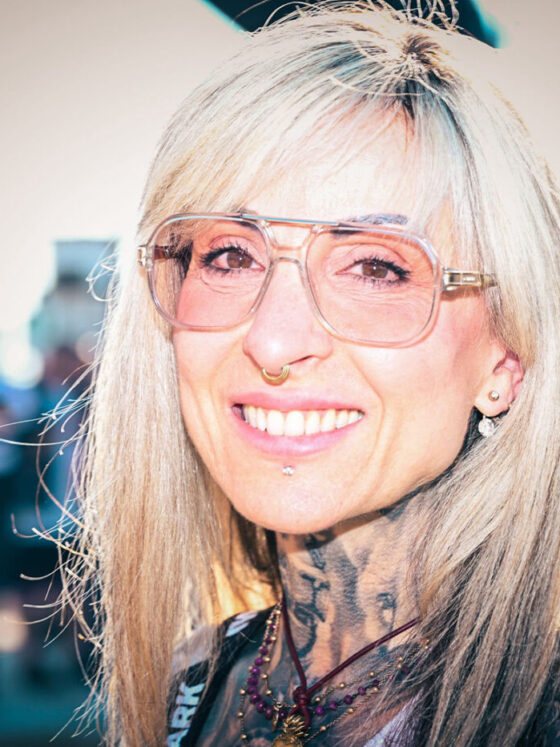 Tattoo artist and painter Claudia Ferrarini, @claudiaferrarini.art