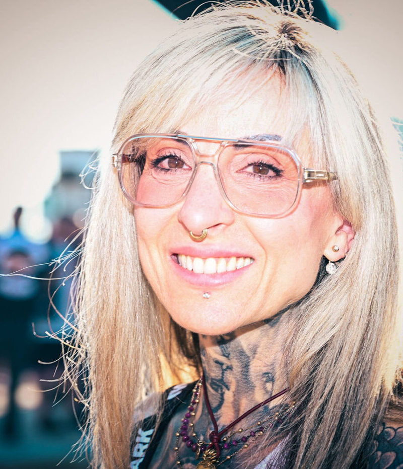Tattoo artist and painter Claudia Ferrarini, @claudiaferrarini.art