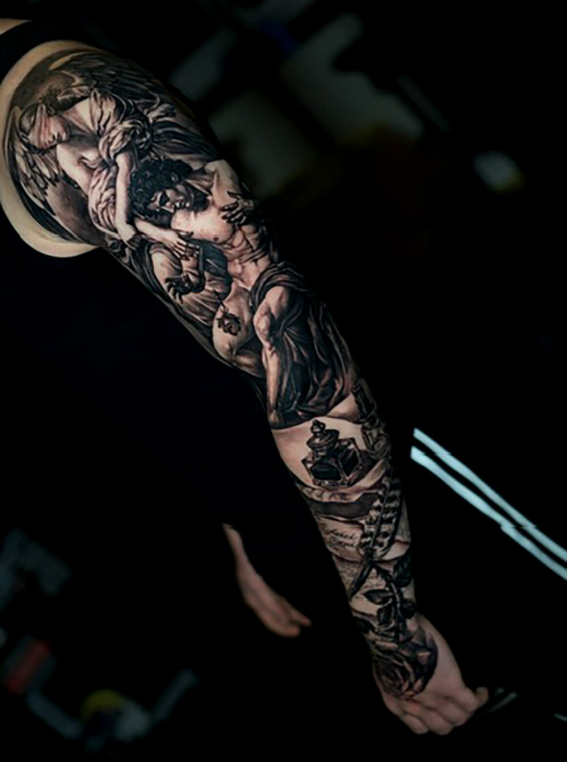 Tattoo by Angelo's Tatz, @angelostatz
