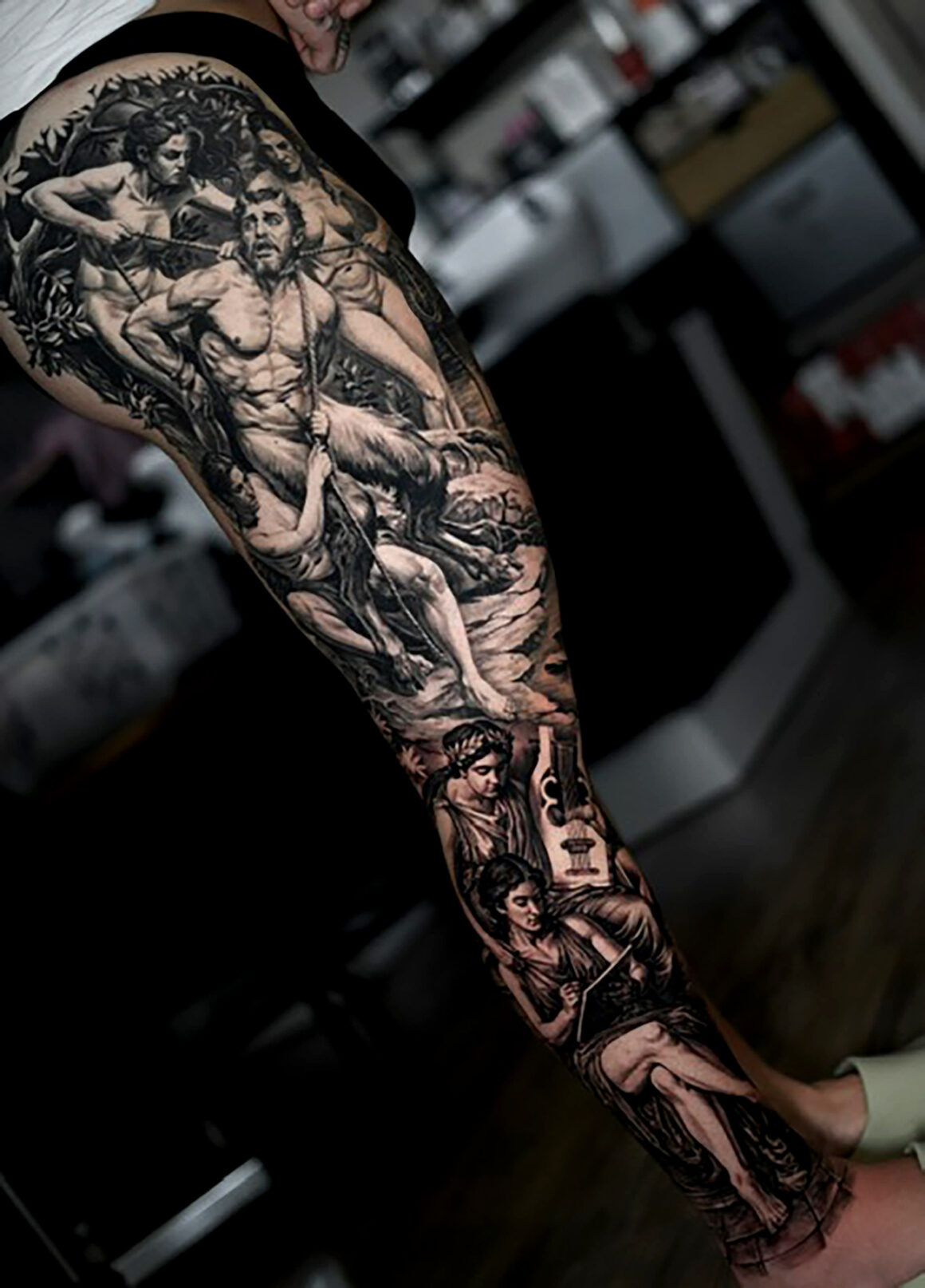 Tattoo by Angelo's Tatz, @angelostatz