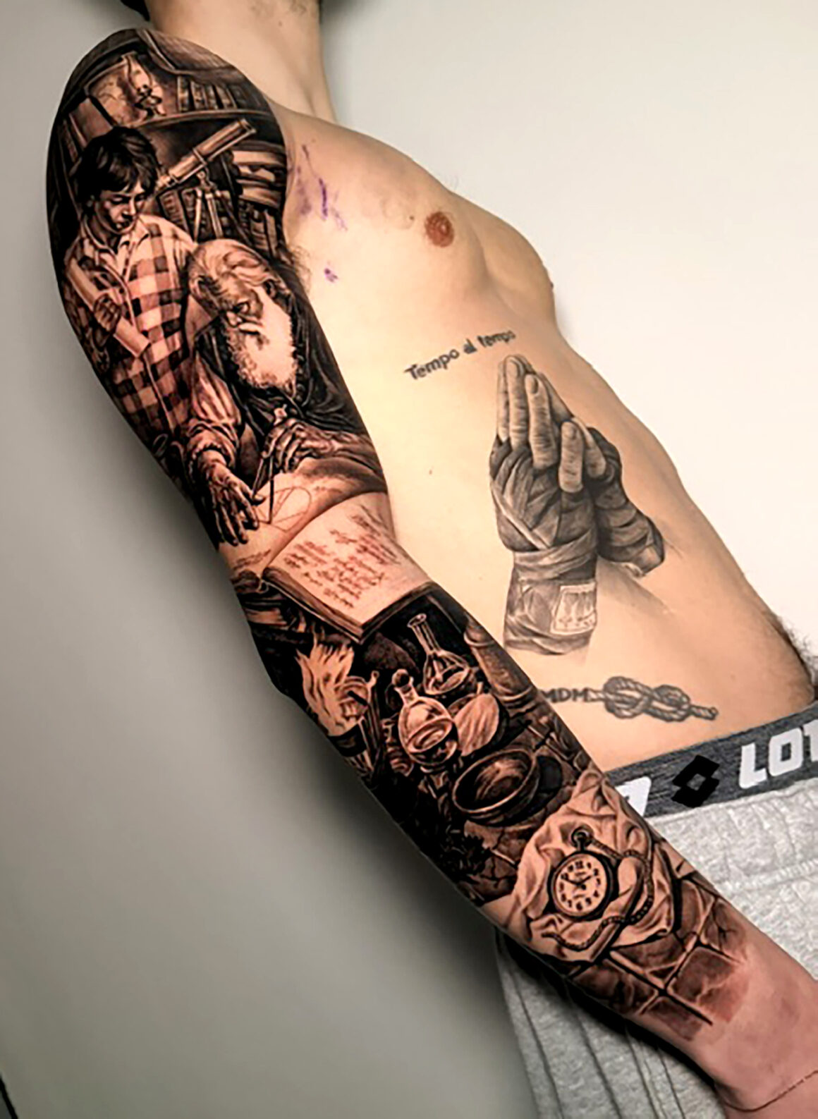 Tattoo by Angelo's Tatz, @angelostatz