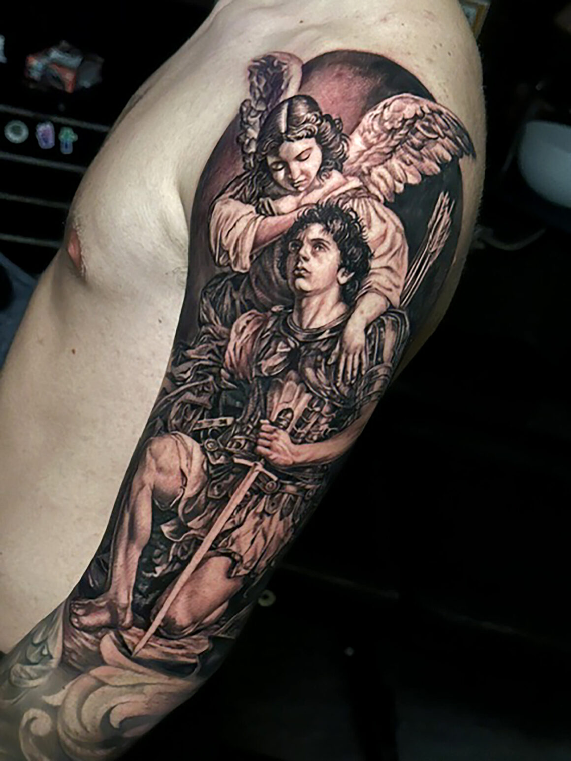 Tattoo by Angelo's Tatz, @angelostatz
